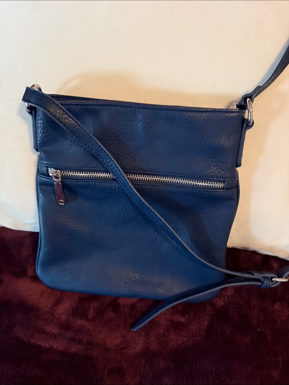 Navy Blue Crossbody Bag